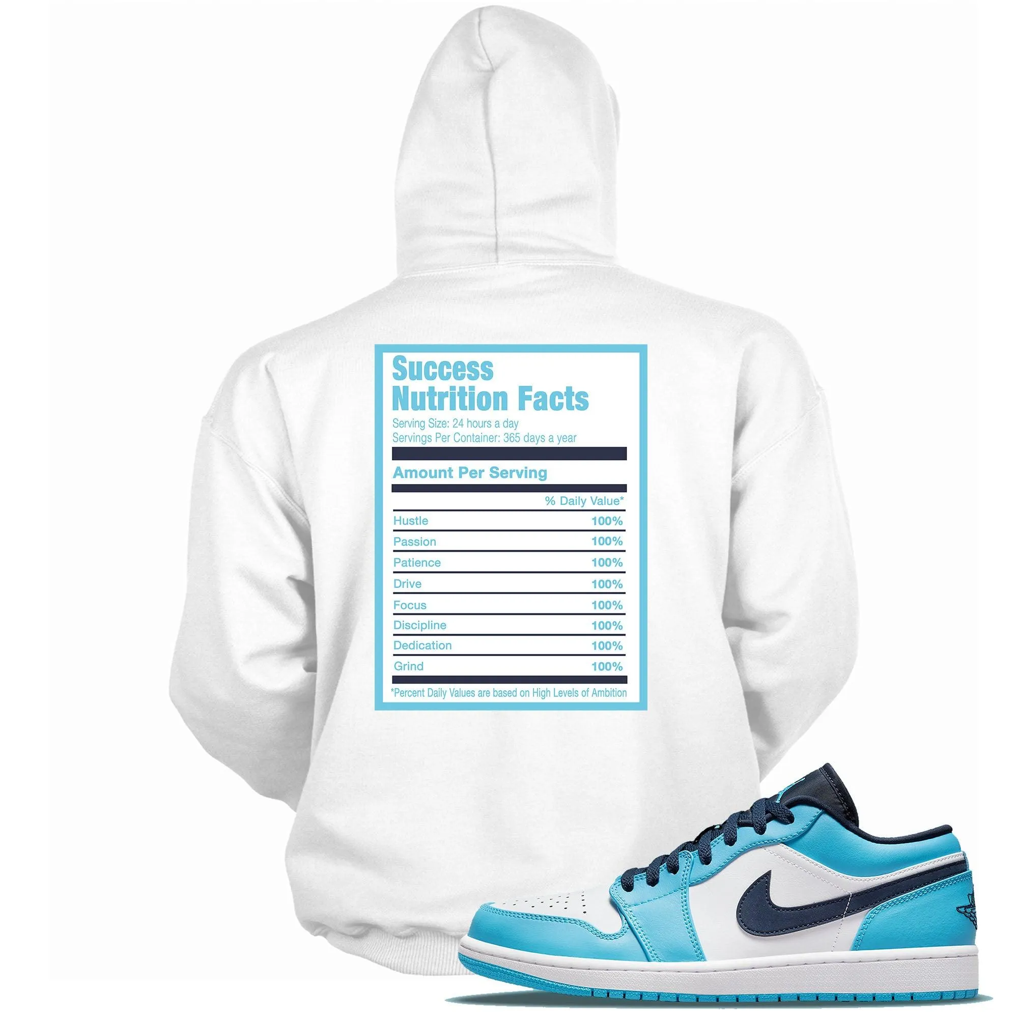 1 Low UNC 2021 Hoodie Success Nutrition