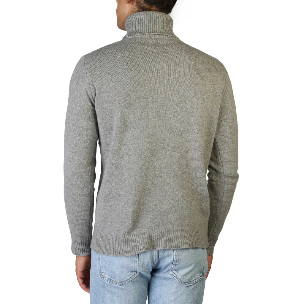 100% Cashmere Men's Turtleneck Sweater