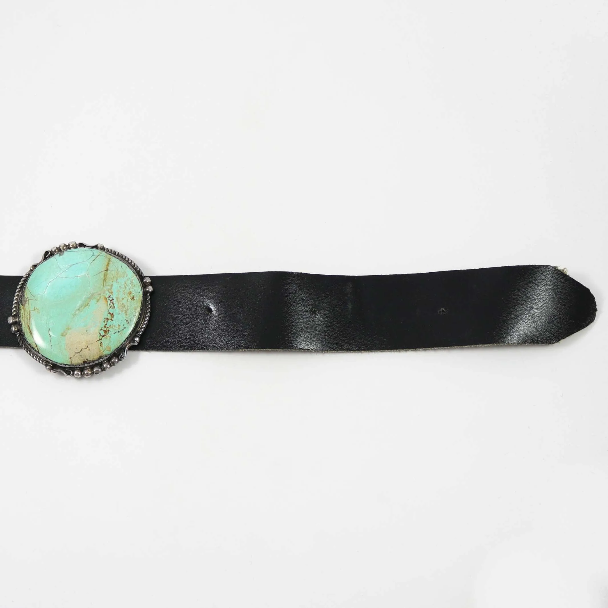 1980s Turquoise Concho Belt