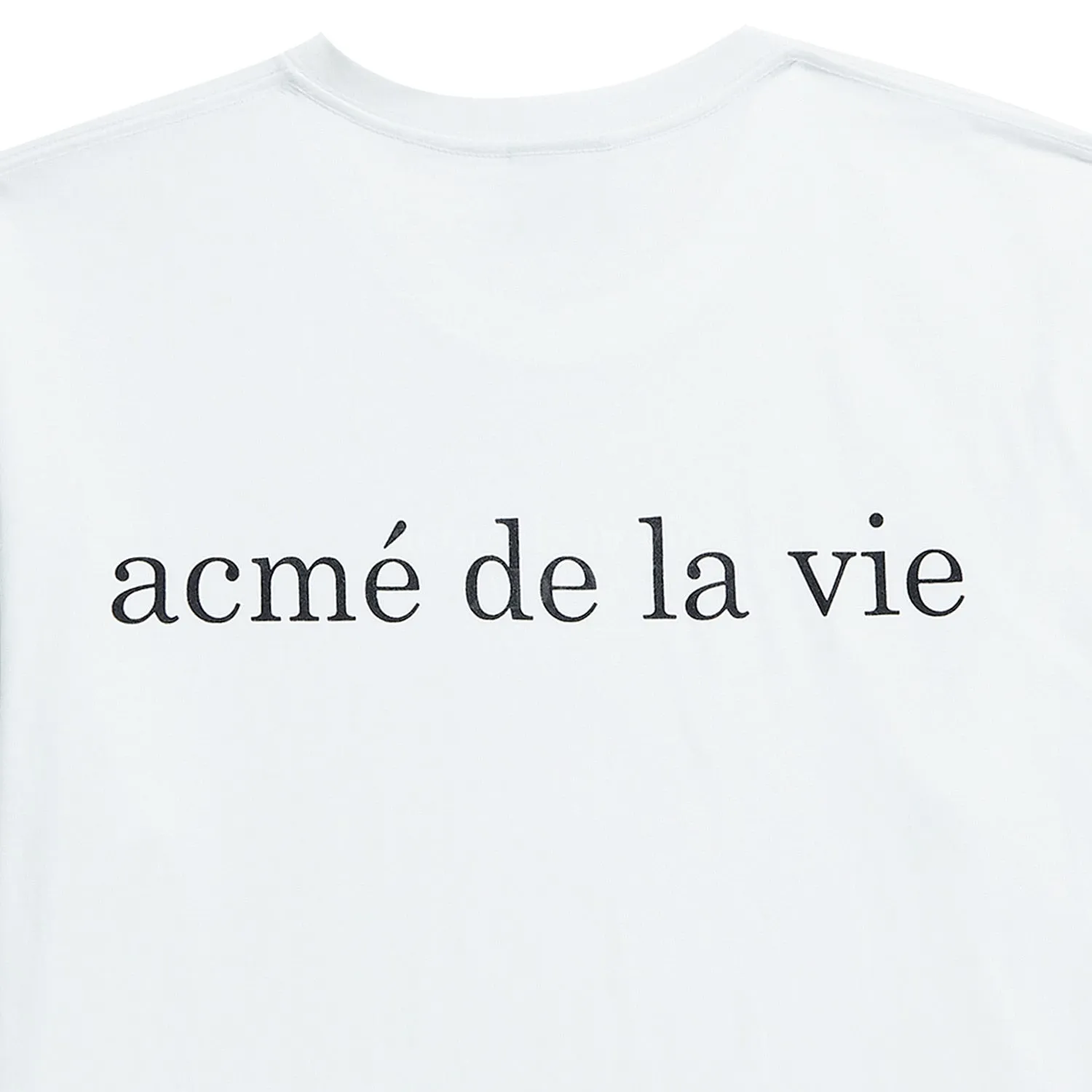 acmé de la vie (ADLV) Baby Face Short Sleeve T-Shirt White Donuts 1R