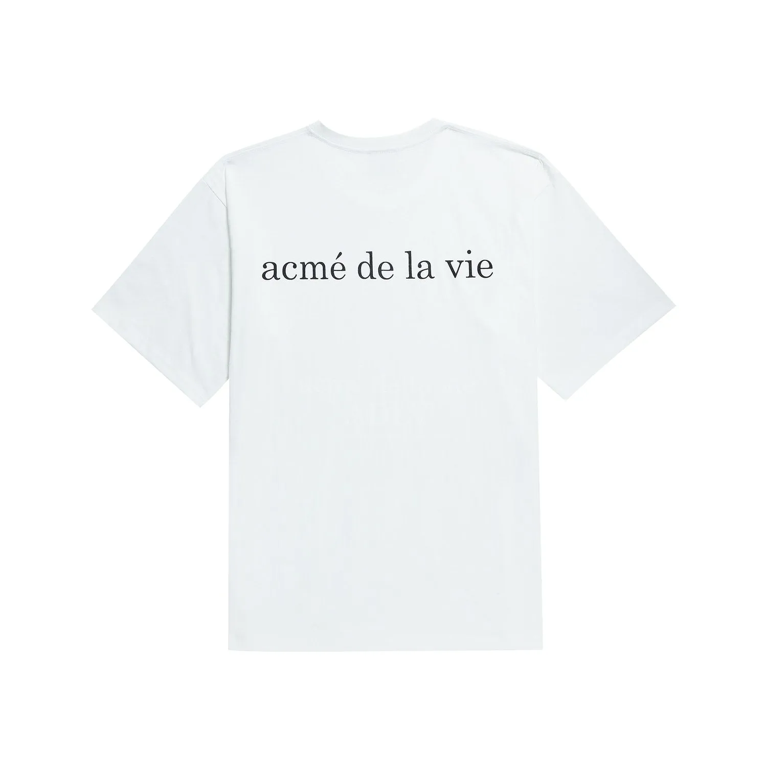 acmé de la vie (ADLV) Baby Face Short Sleeve T-Shirt White Donuts 1R