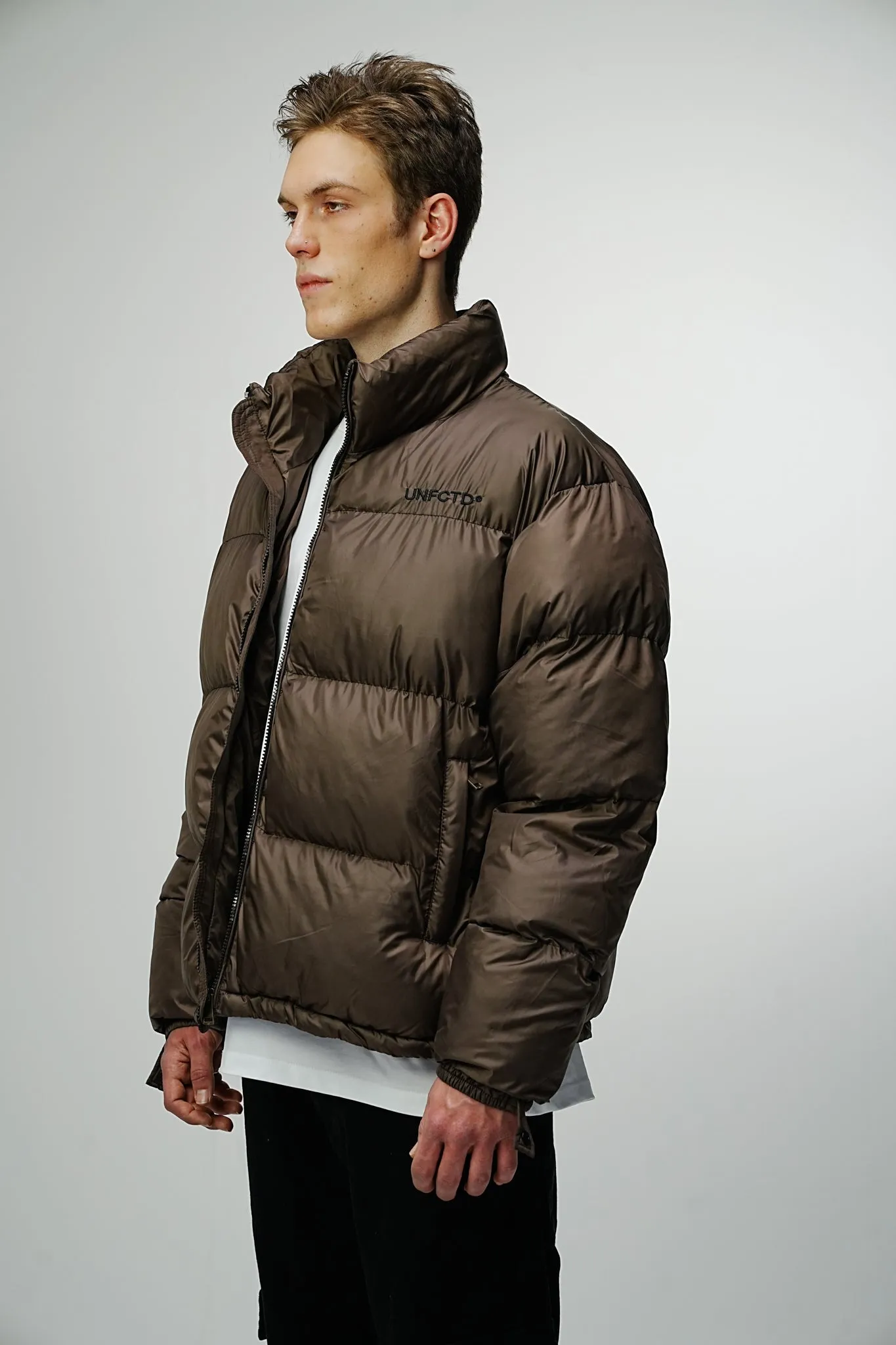 Airdrop Elite Puffer Jacket - Brown