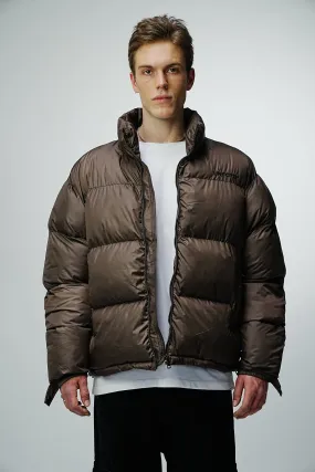 Airdrop Elite Puffer Jacket - Brown