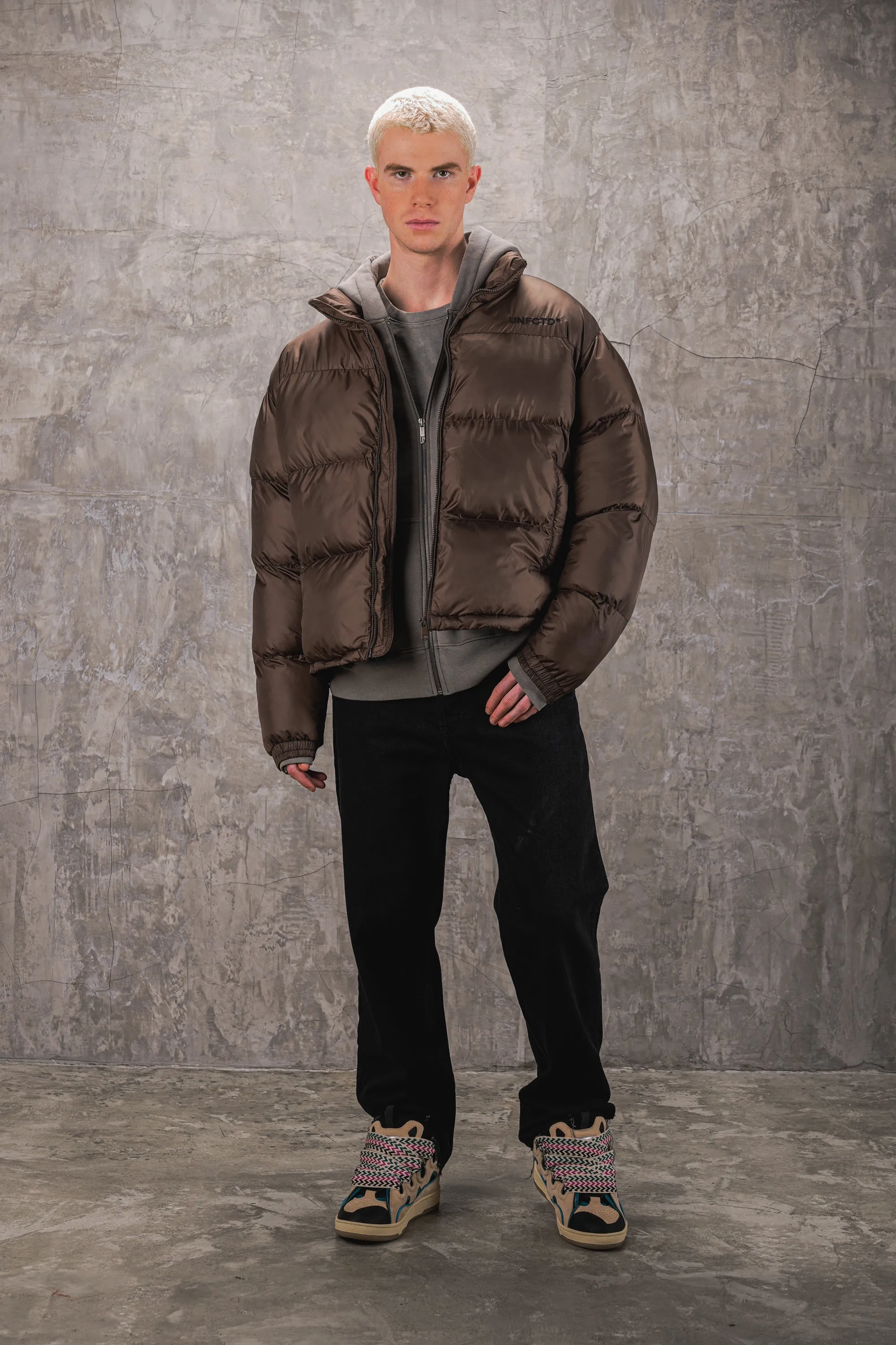 Airdrop Elite Puffer Jacket - Brown