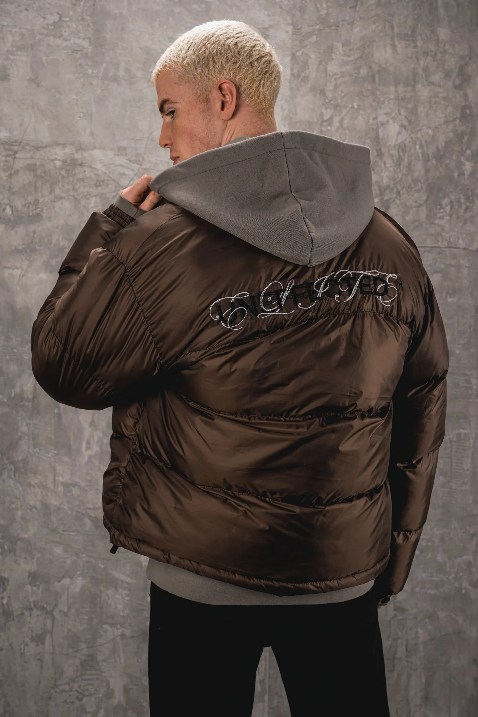 Airdrop Elite Puffer Jacket - Brown