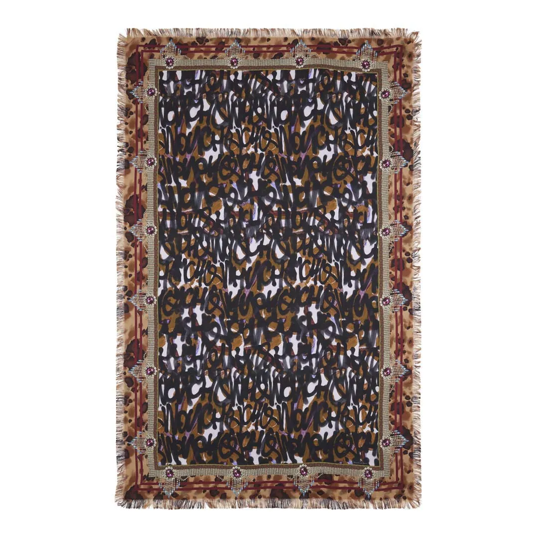 ALOE ULTRAWASH SCARF BROWN