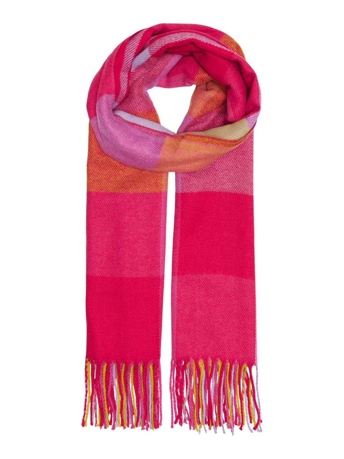 Annali Check Weaved Scarf