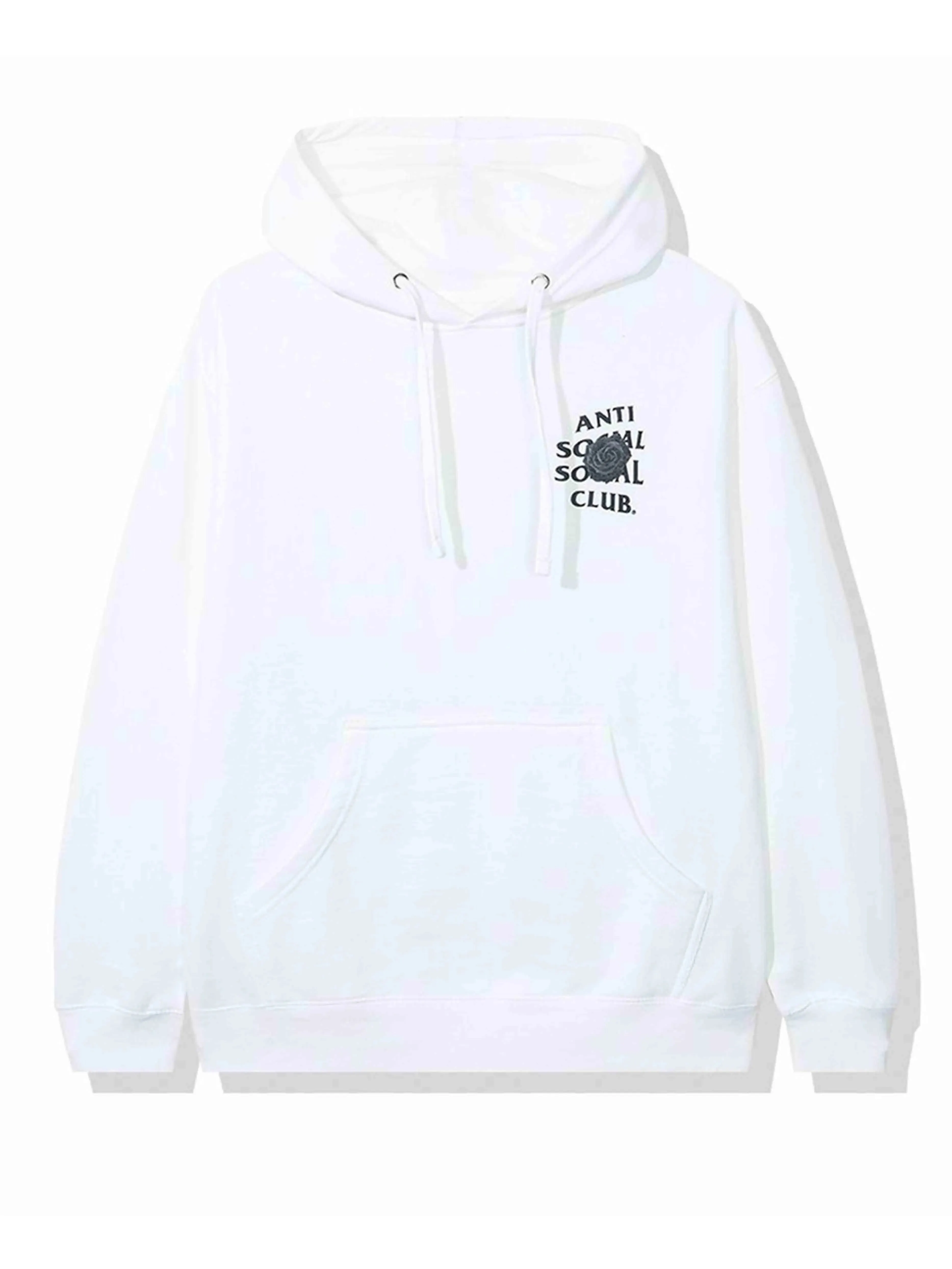 Anti Social Social Club Bat Emoji Hoodie White