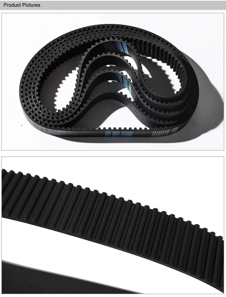 Arc HTD 5M rubber Timing belt C=255/260/265/270 width10/15/20/25mm HTD5M synchronous Belt 255-5M 260-5M 265-5M 270-5 closed-loop