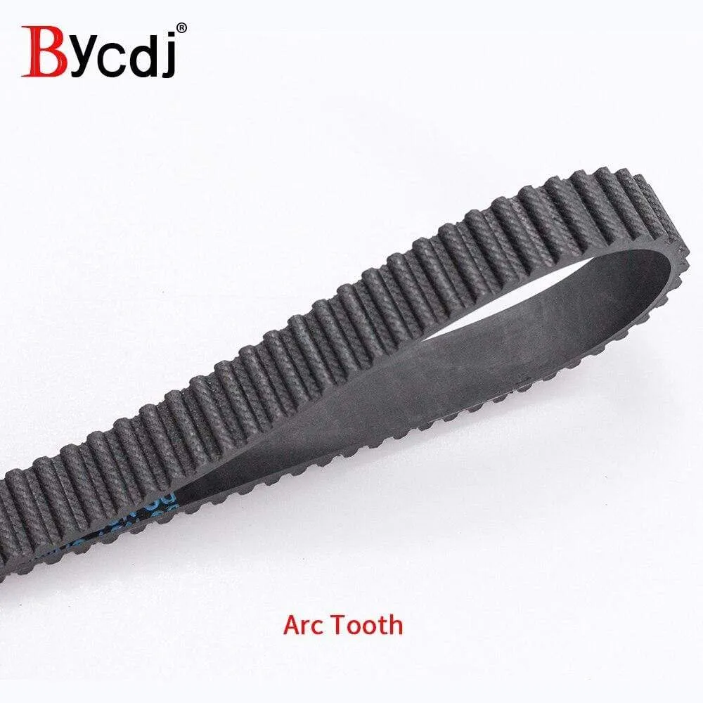 Arc HTD 5M rubber Timing belt C=255/260/265/270 width10/15/20/25mm HTD5M synchronous Belt 255-5M 260-5M 265-5M 270-5 closed-loop