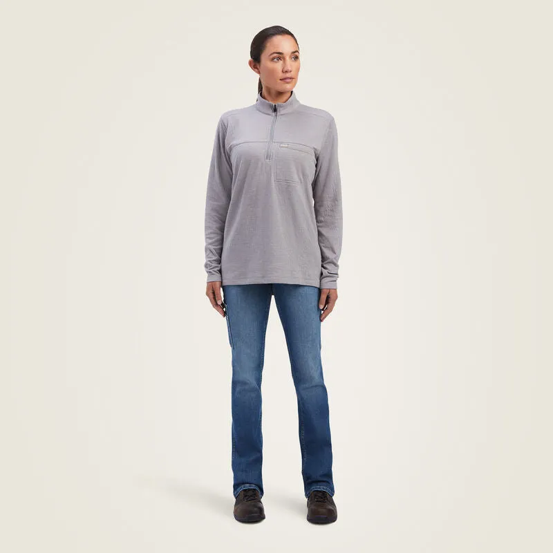 Ariat Women's  Rebar Foundation 1/4 Zip Shirt