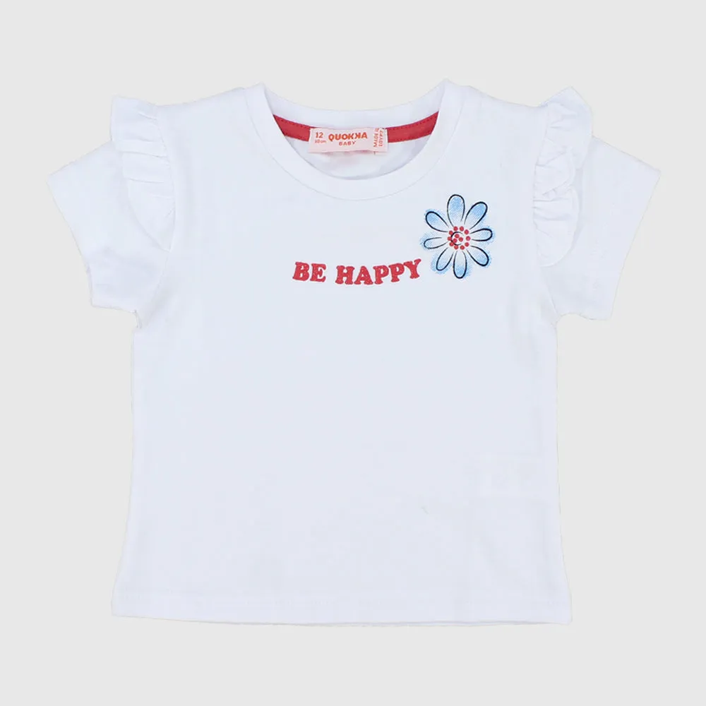 Be Happy Short-Sleeved T-Shirt