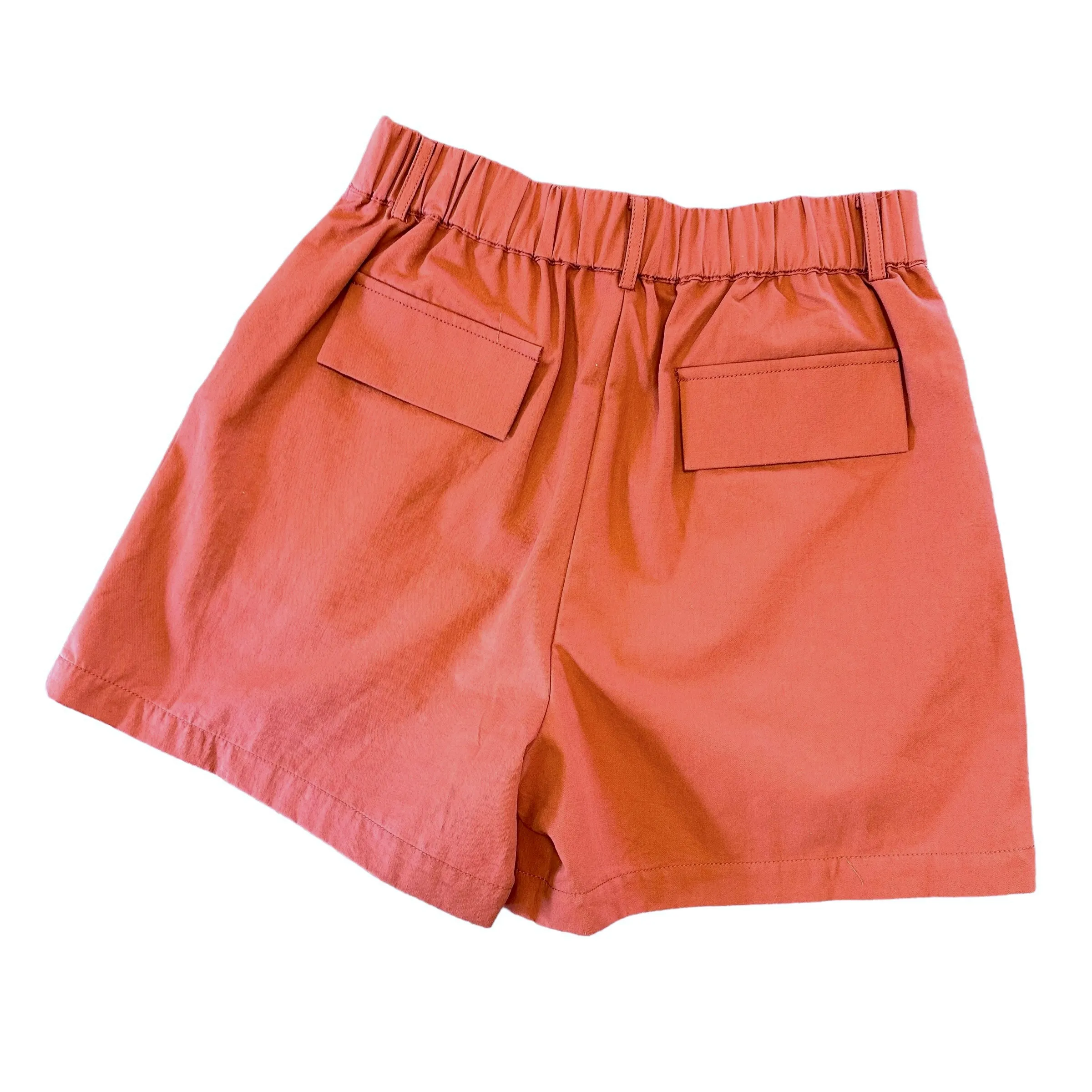 Belted Shorts in brick by See U Soon