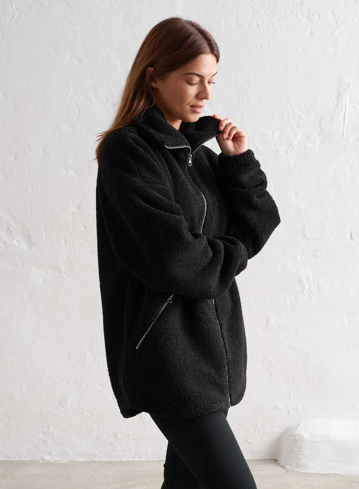 Black Pile Jacket