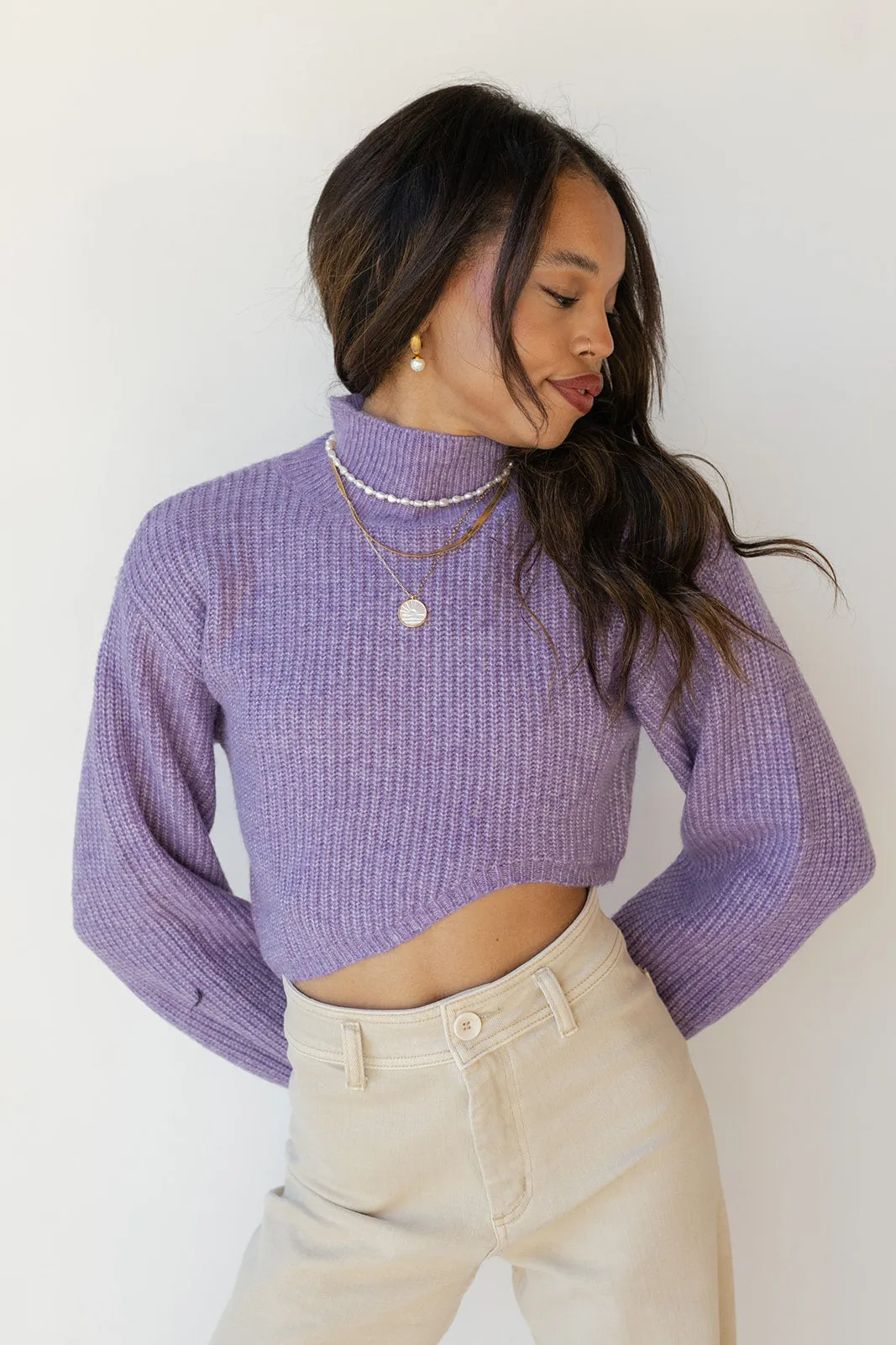 brianna turtle neck sweater