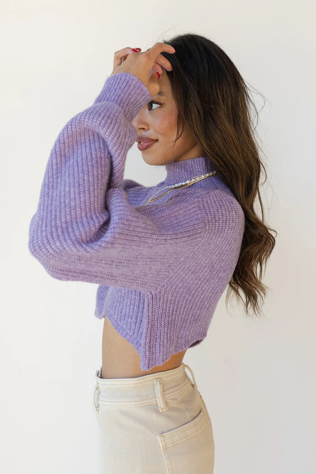 brianna turtle neck sweater