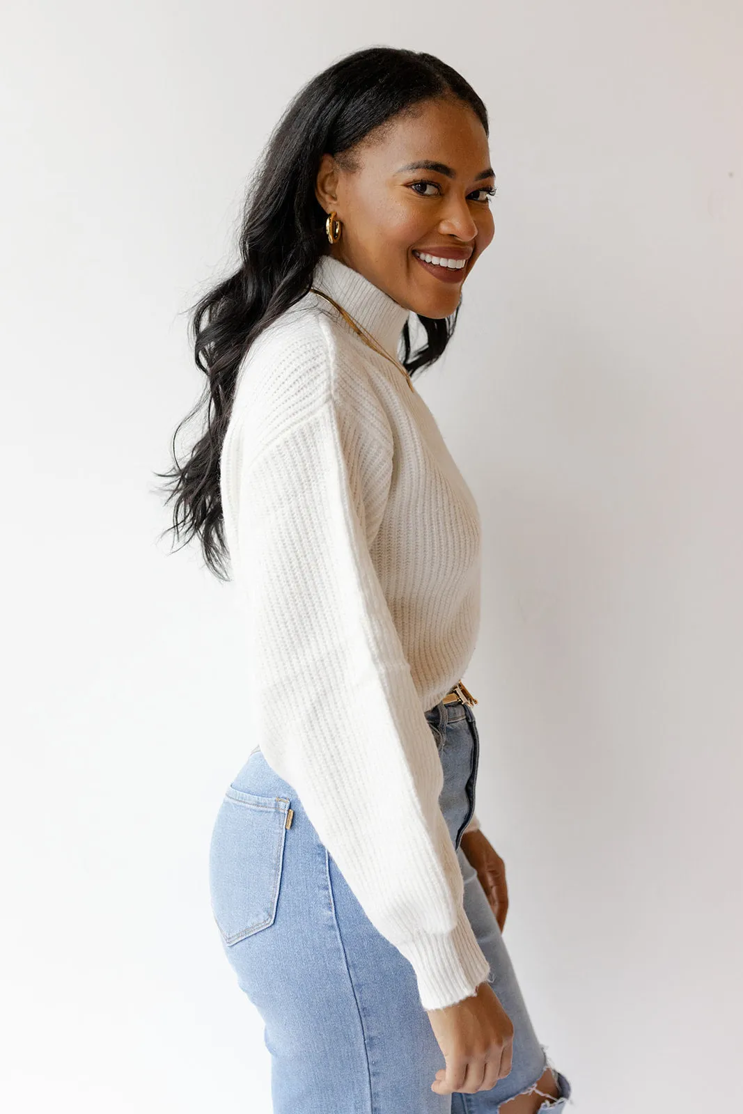 brianna turtle neck sweater