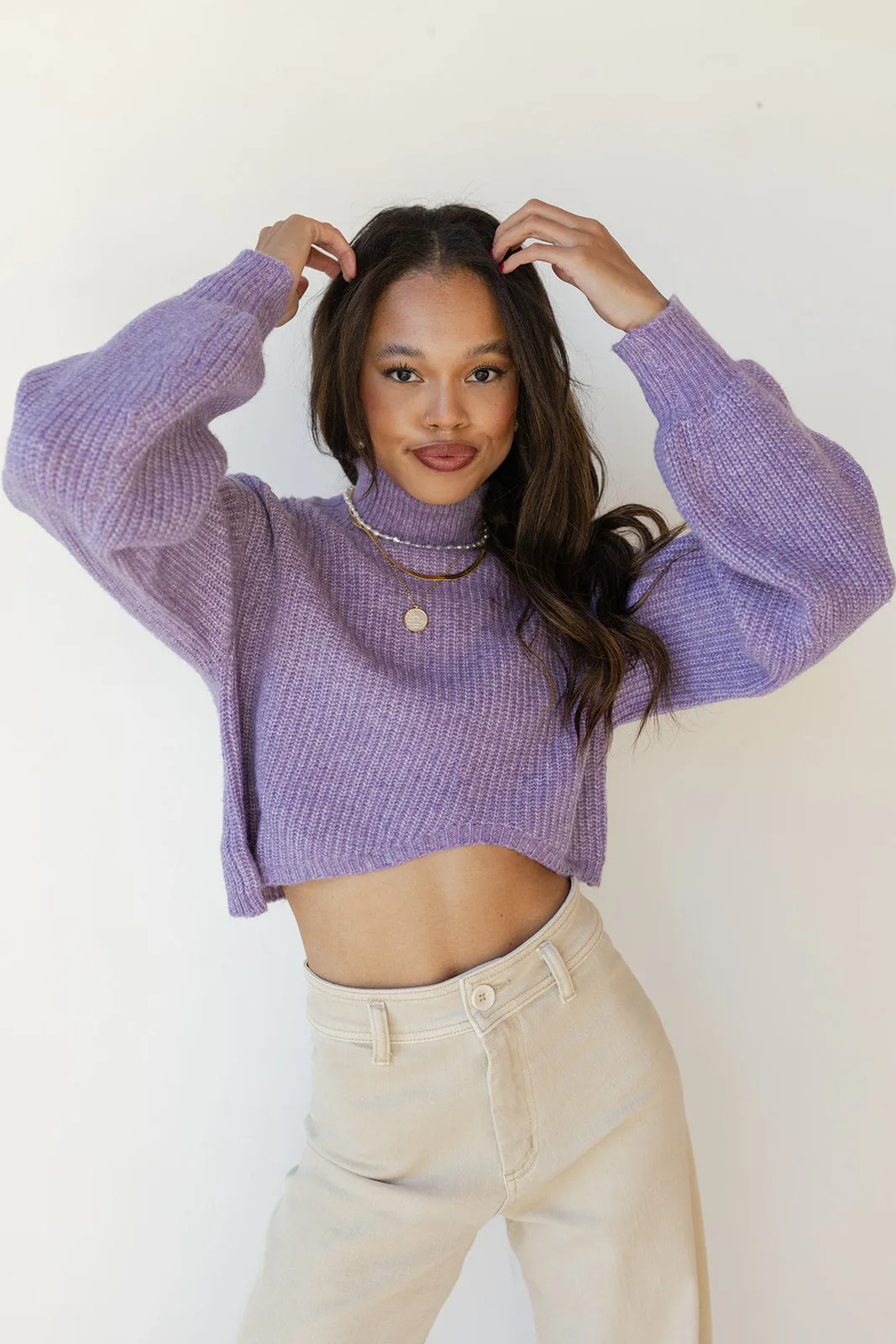 brianna turtle neck sweater