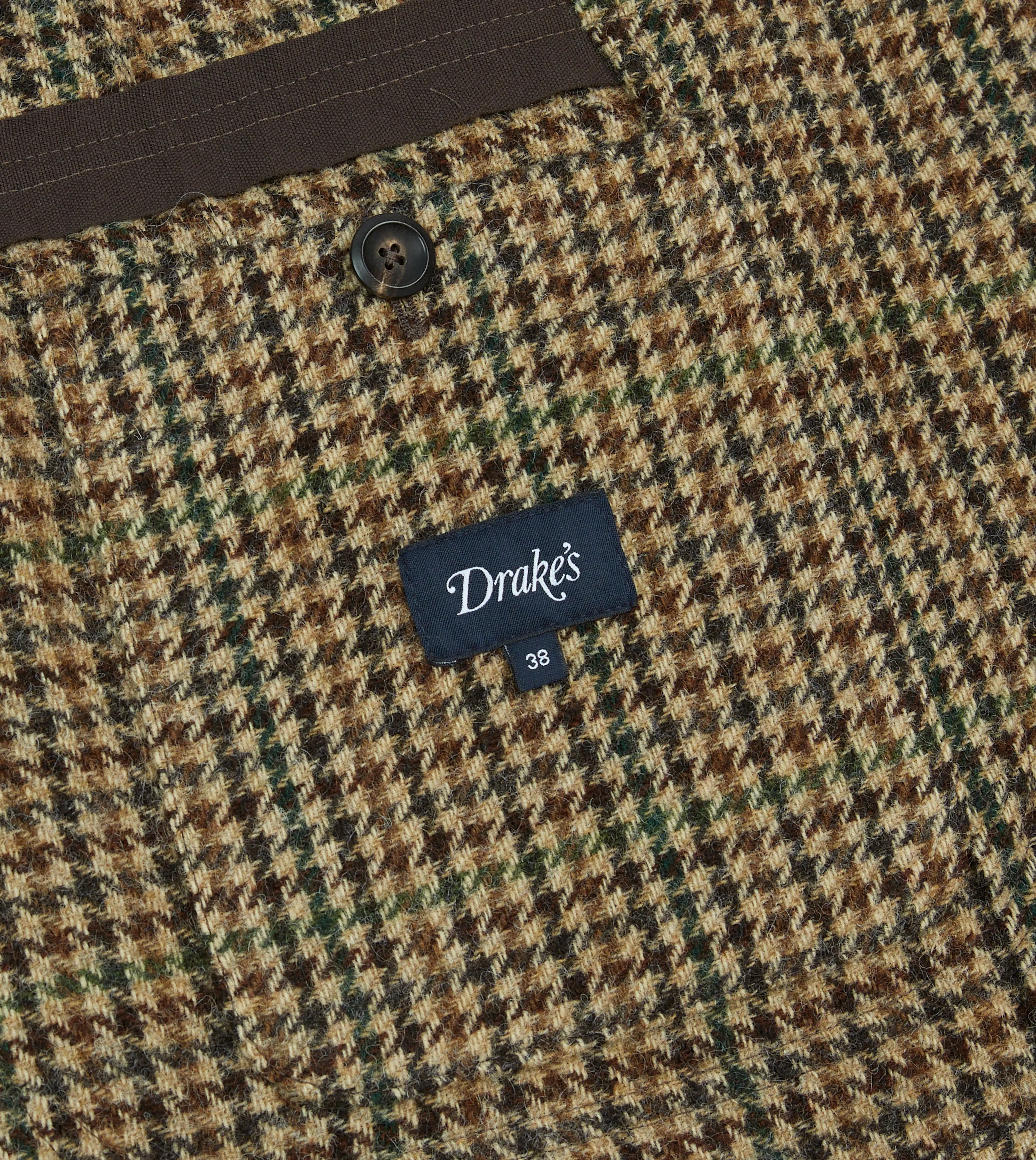 Brown and Green Check Tweed Games Blazer Mk. VII