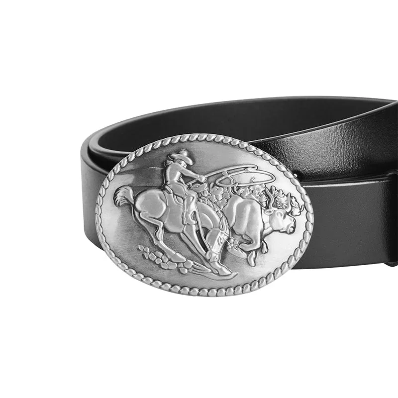 BULLFIGHT STEEL BUCKLE BELT