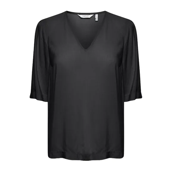 b.young women's sweater with V-neck 20812919 200451 black