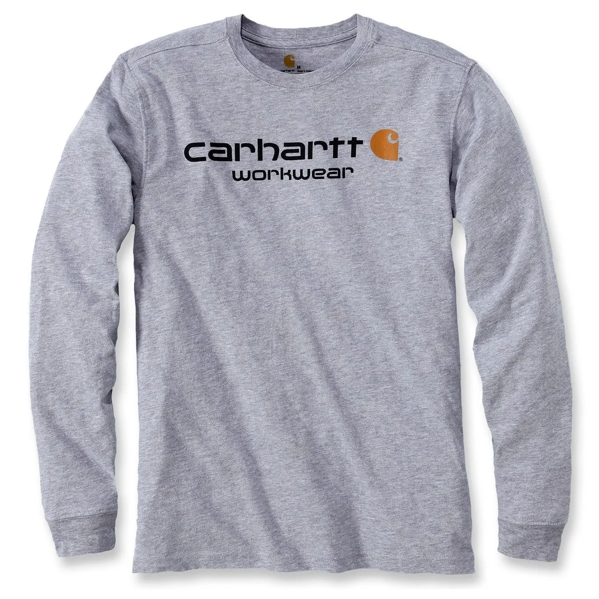 Carhartt&#x20;102564&#x20;Core&#x20;Logo&#x20;T-Shirt&#x20;l&#x2F;m&#x20;-&#x20;Black