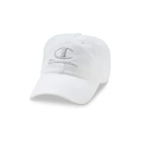 Champion Garment Washed Cap White