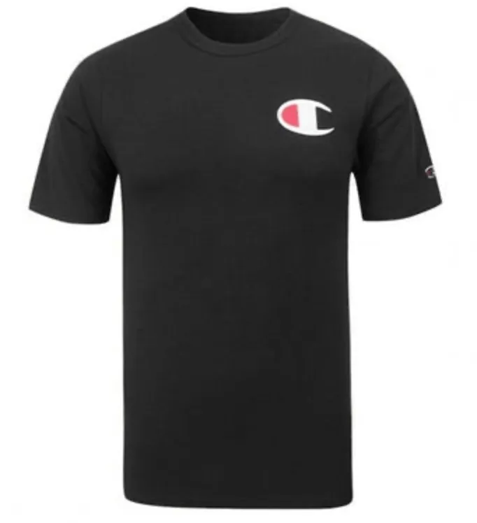 Champion Logo T-Shirt - Black