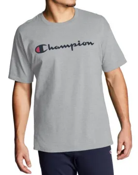 CHAMPION - Men - Classic Graphic Tee - Oxford Gray