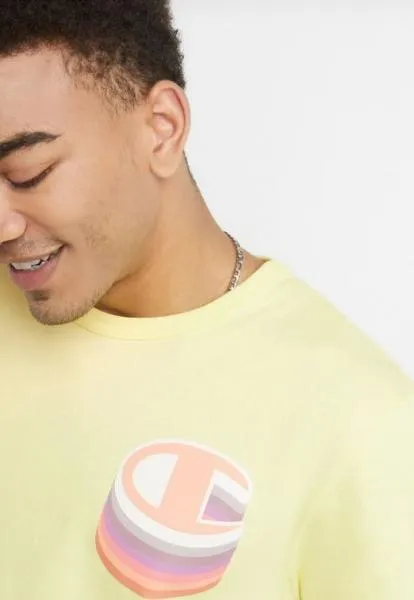 CHAMPION - Men - Heritage Shadow Tee - Yellow