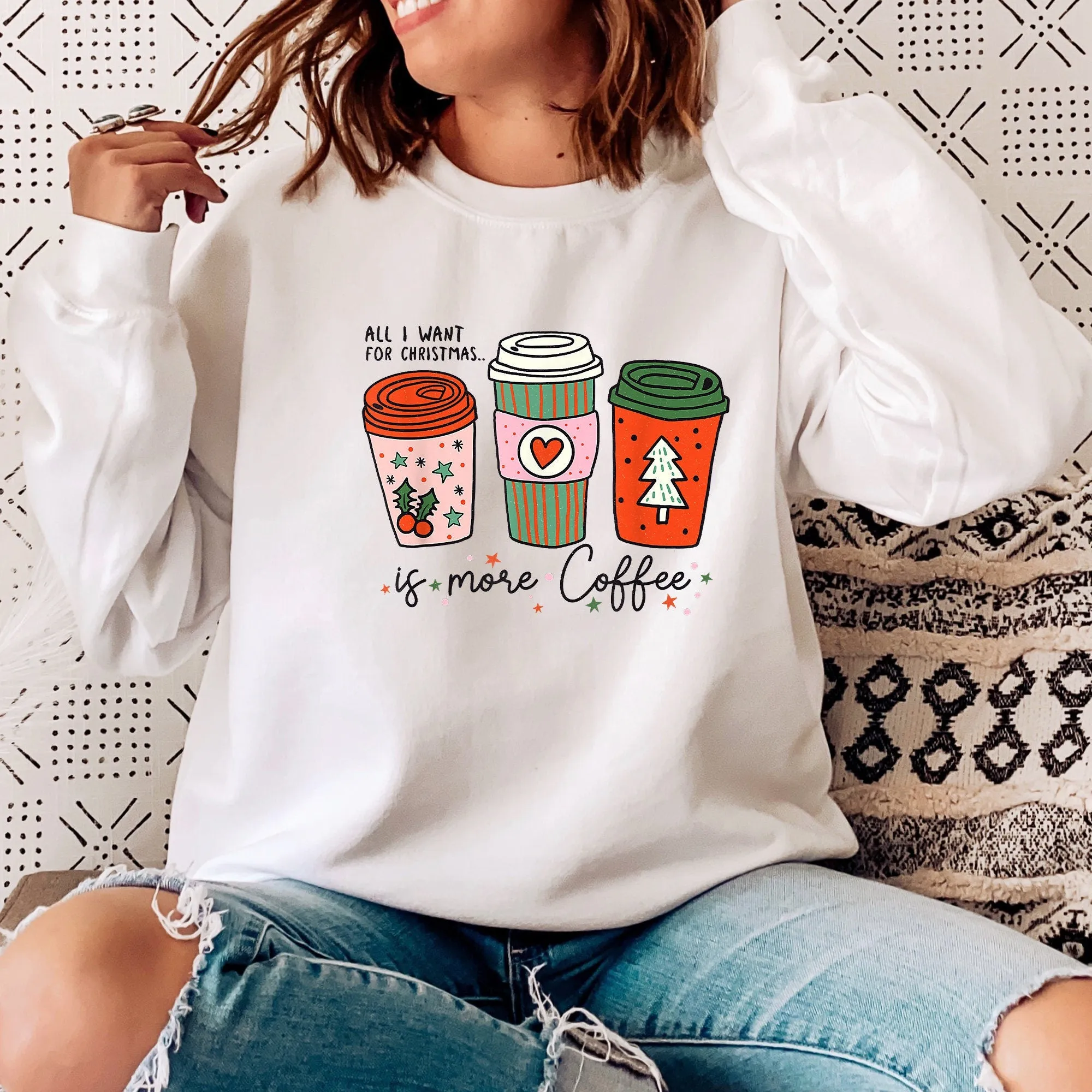 Christmas Coffee Sweatshirt