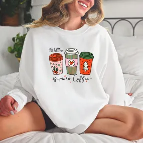 Christmas Coffee Sweatshirt