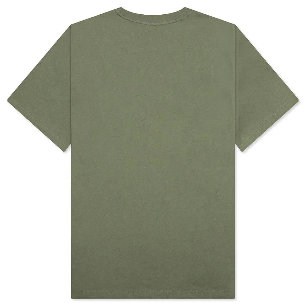 Collegiate Arch Tee - Oil Green