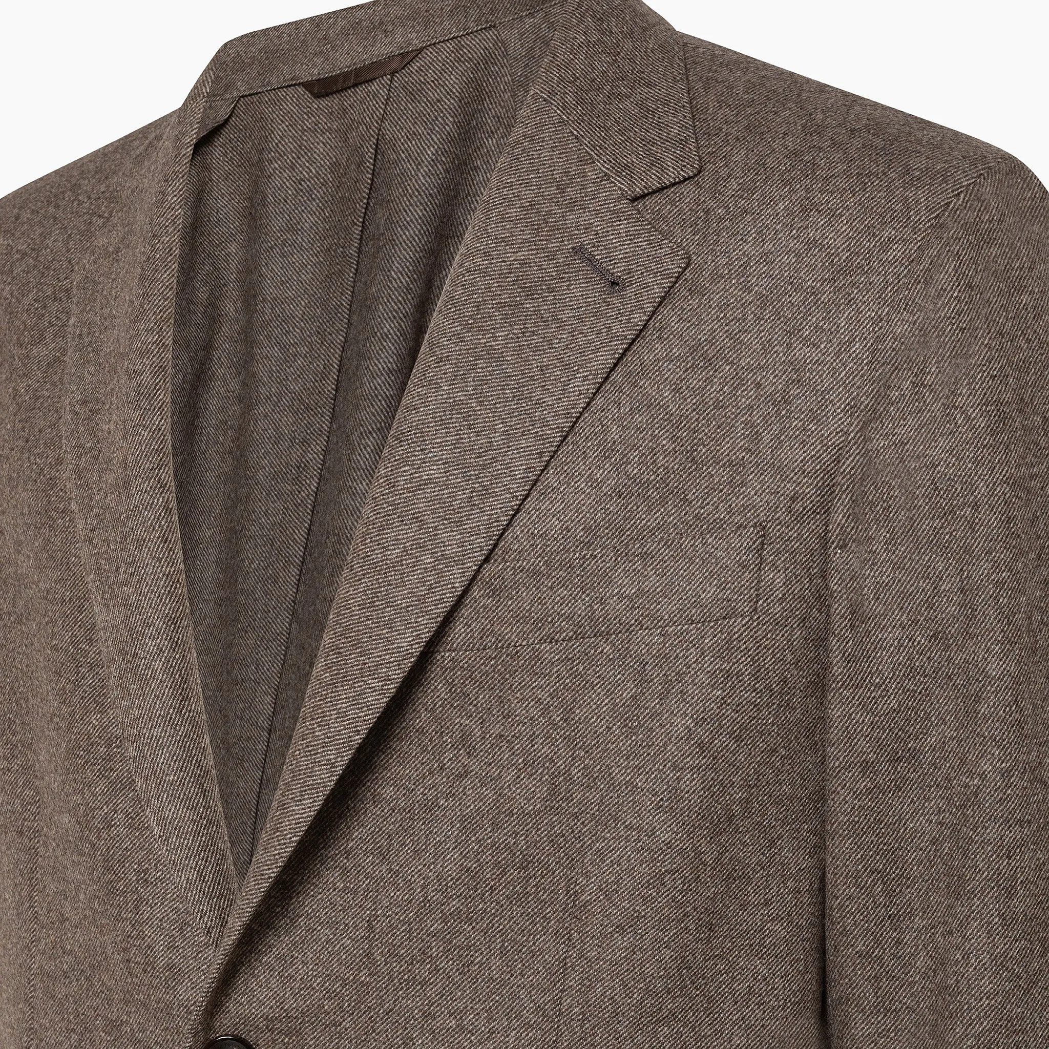 Craig twill flannel wool cashmere blazer