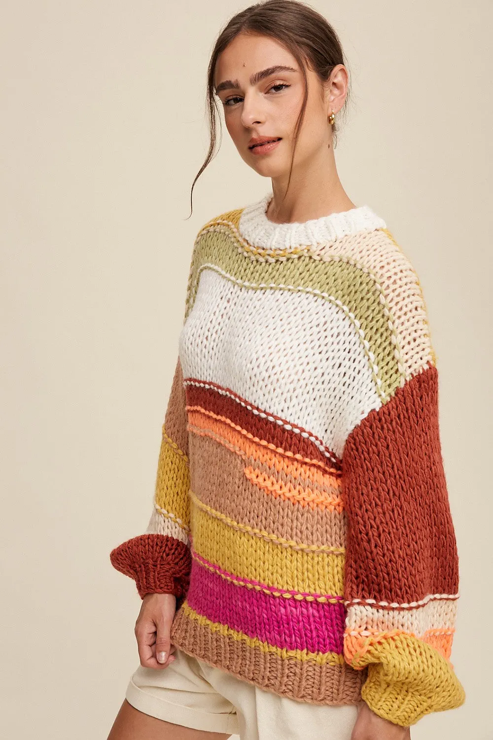 'Crochet My Way' Sweater