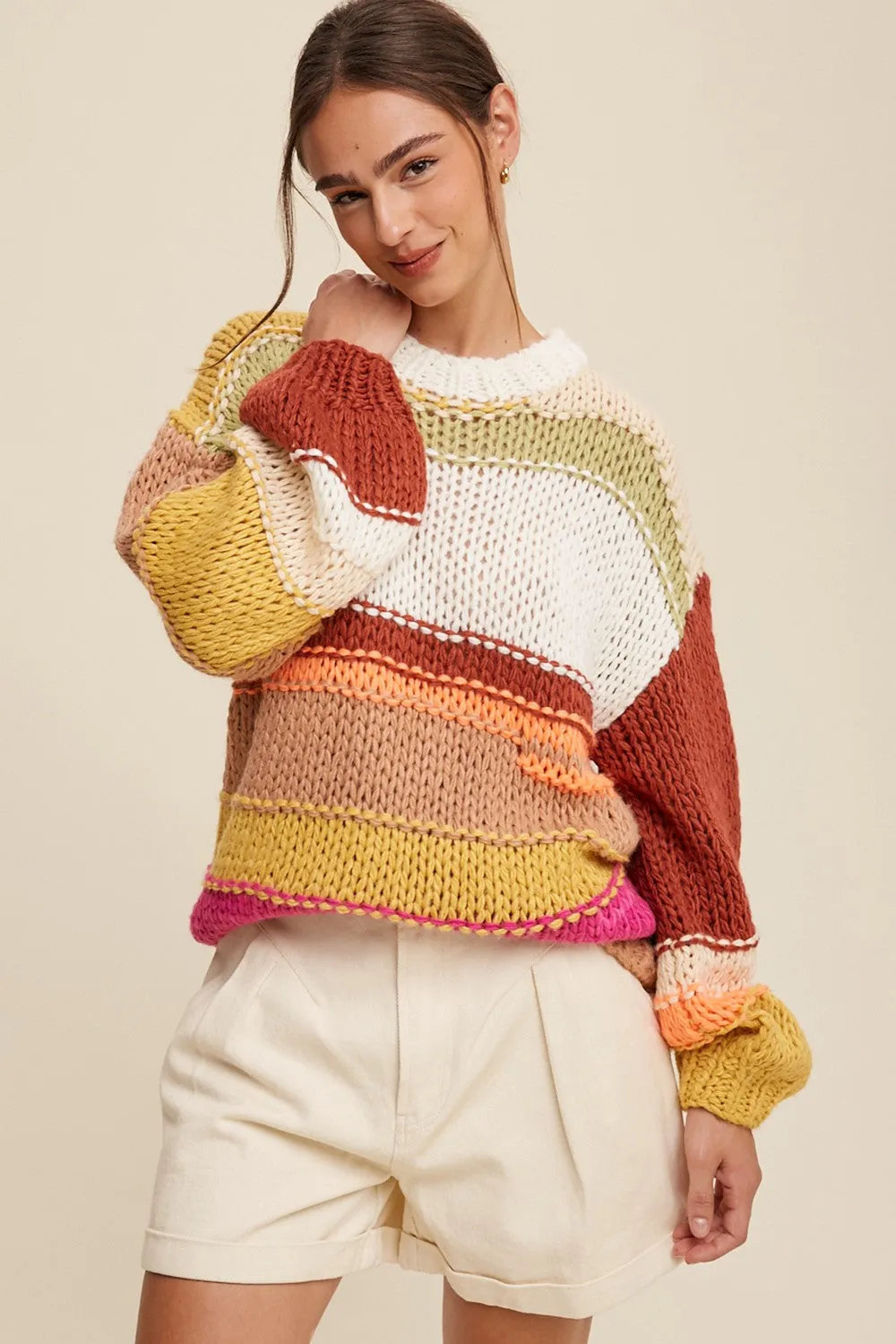 'Crochet My Way' Sweater