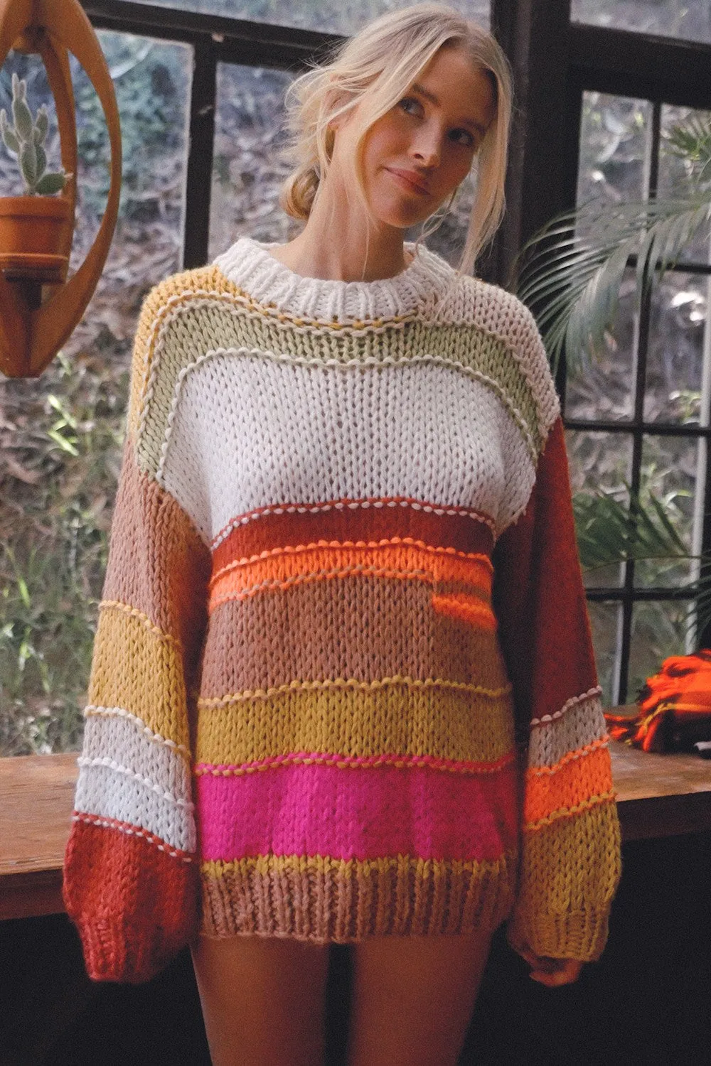 'Crochet My Way' Sweater