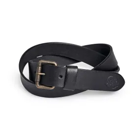 Daily Belt - Black / Antique Brass (29 mm)