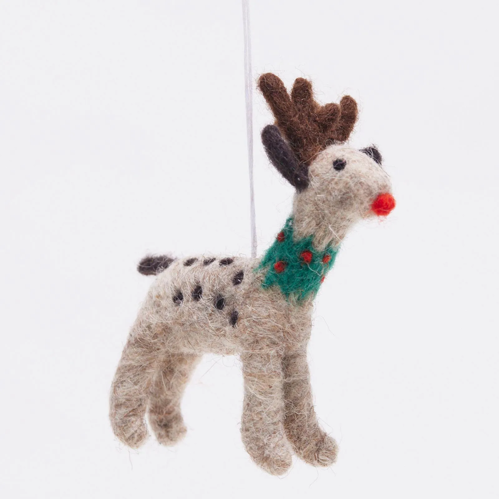 Deer Felt Ornament