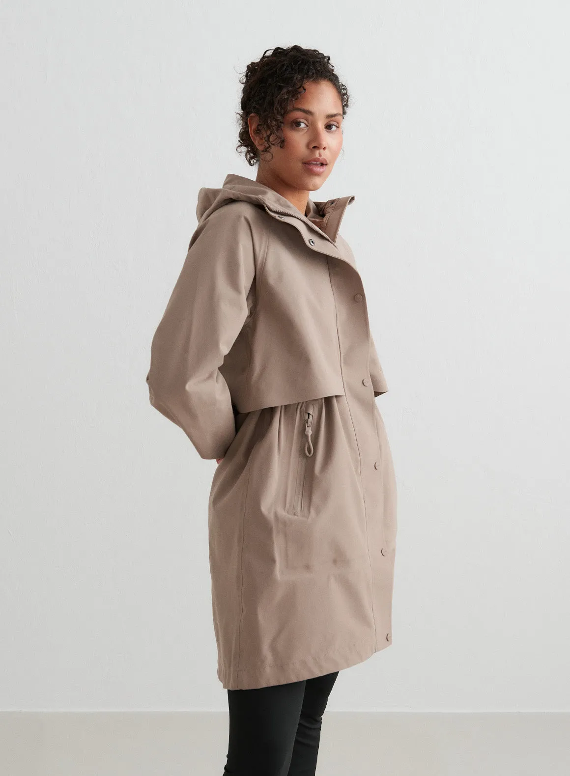 Espresso Waterproof Parka