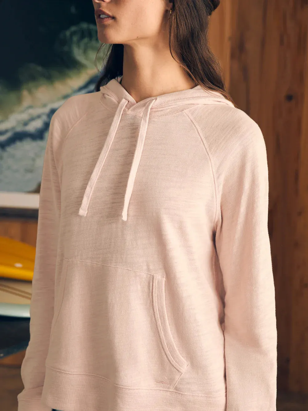 Faherty Slub Hoodie