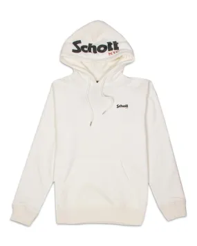 Felpa Schott Classic Logo SUNW2021-White