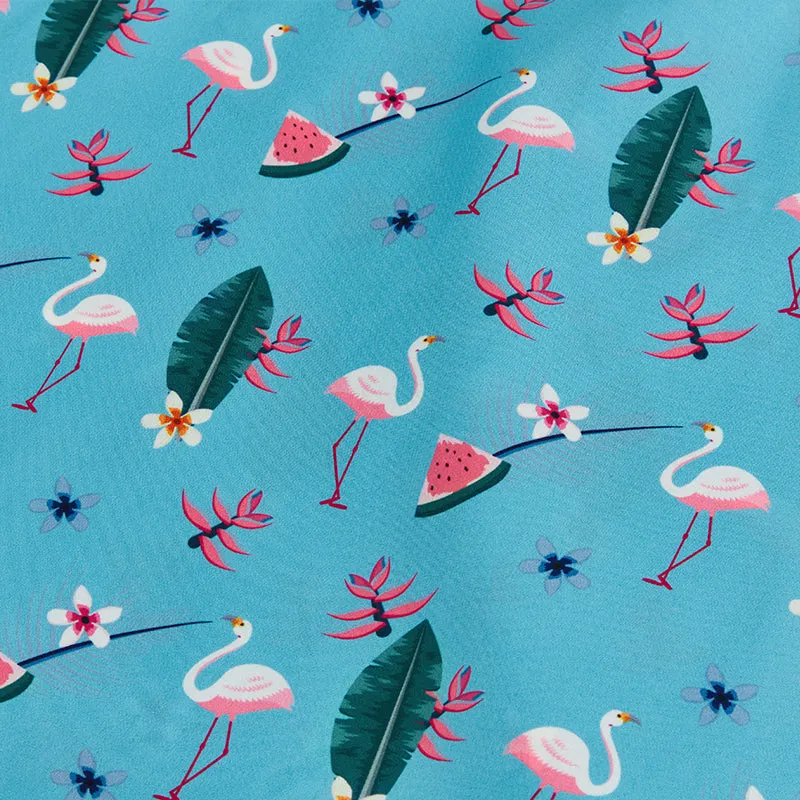 FLAMINGO ALOHA SHIRT