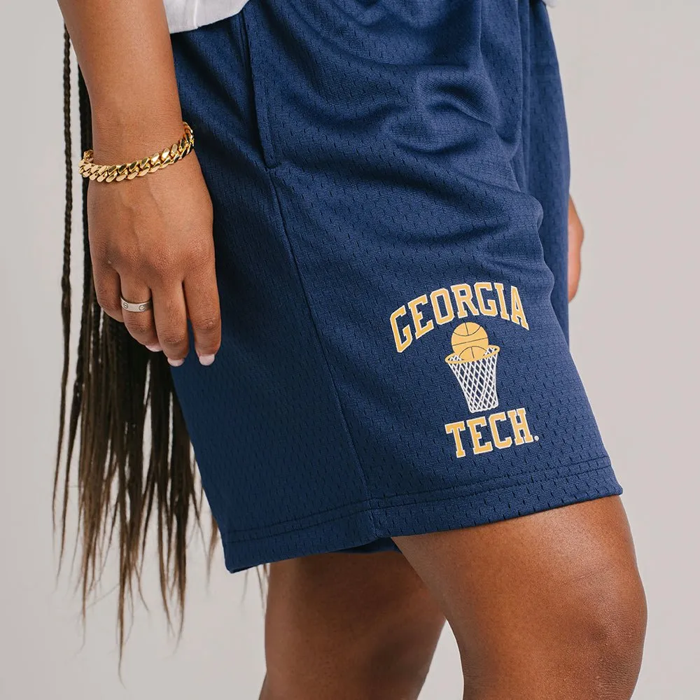 Georgia Tech Yellow Jackets Retro Practice Shorts