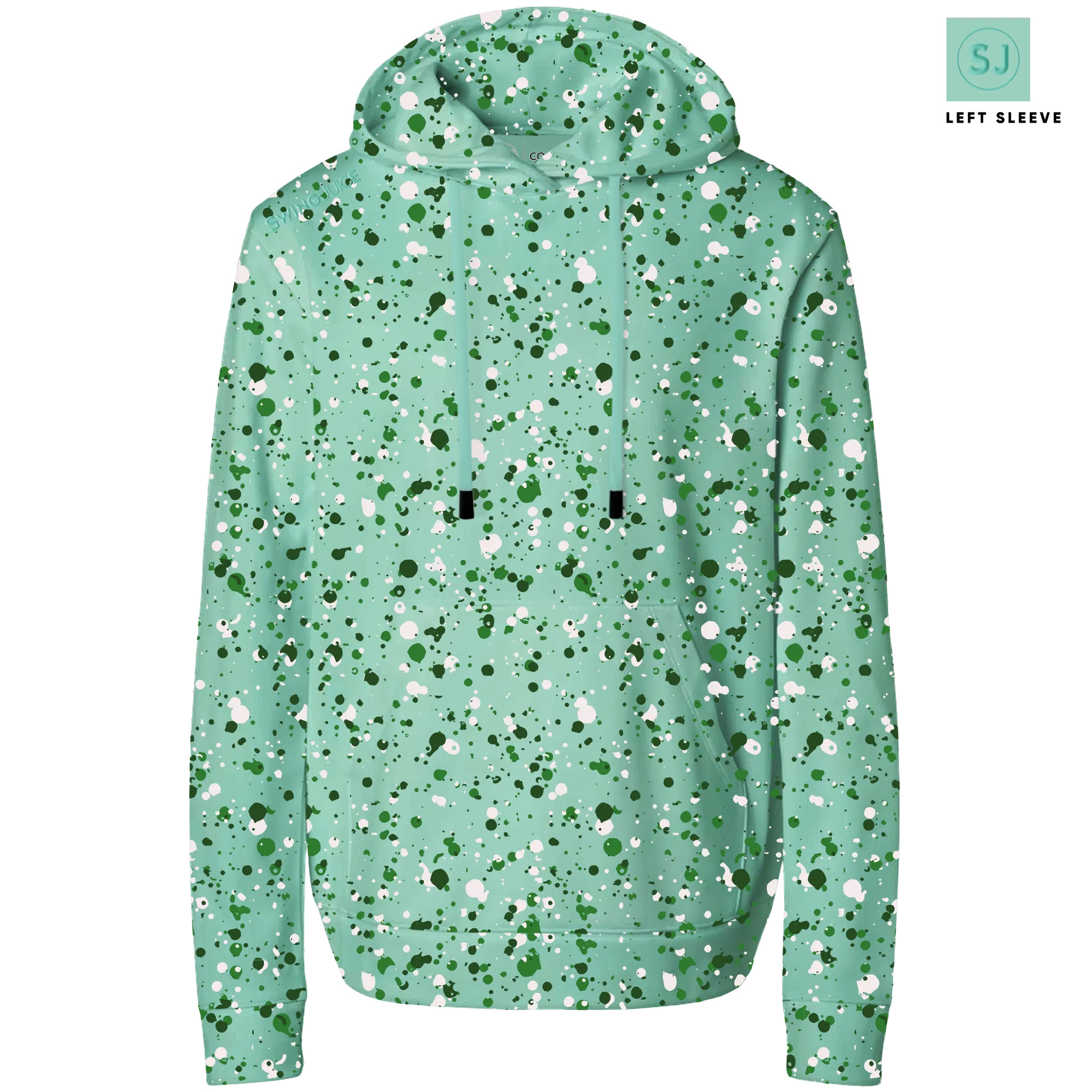 Golf Splatter Men's Performance Hoodie