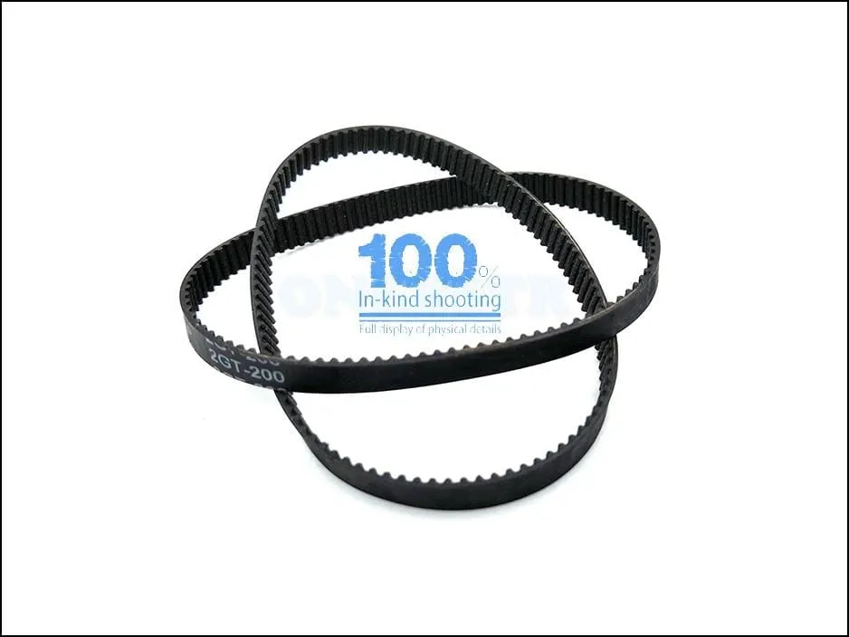 GT2 Closed Loop Timing Belt Rubber 2GT 6mm 110 112 122 158 200 280 300 400 610 752 852 1220 1524 mm Synchronous Belts 3D Printer