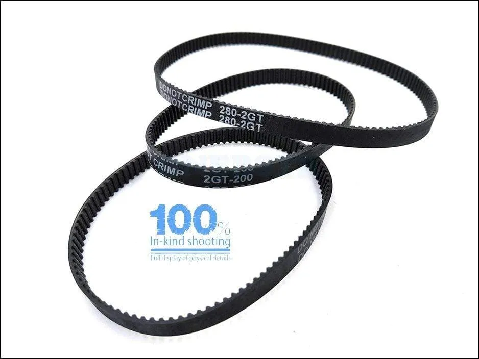 GT2 Closed Loop Timing Belt Rubber 2GT 6mm 110 112 122 158 200 280 300 400 610 752 852 1220 1524 mm Synchronous Belts 3D Printer