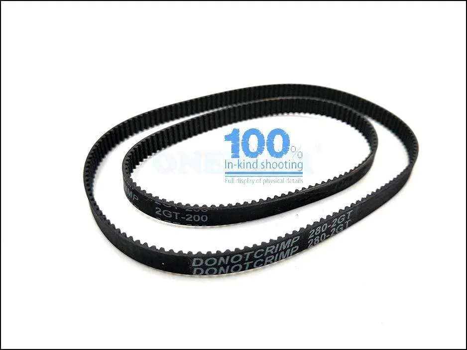 GT2 Closed Loop Timing Belt Rubber 2GT 6mm 110 112 122 158 200 280 300 400 610 752 852 1220 1524 mm Synchronous Belts 3D Printer