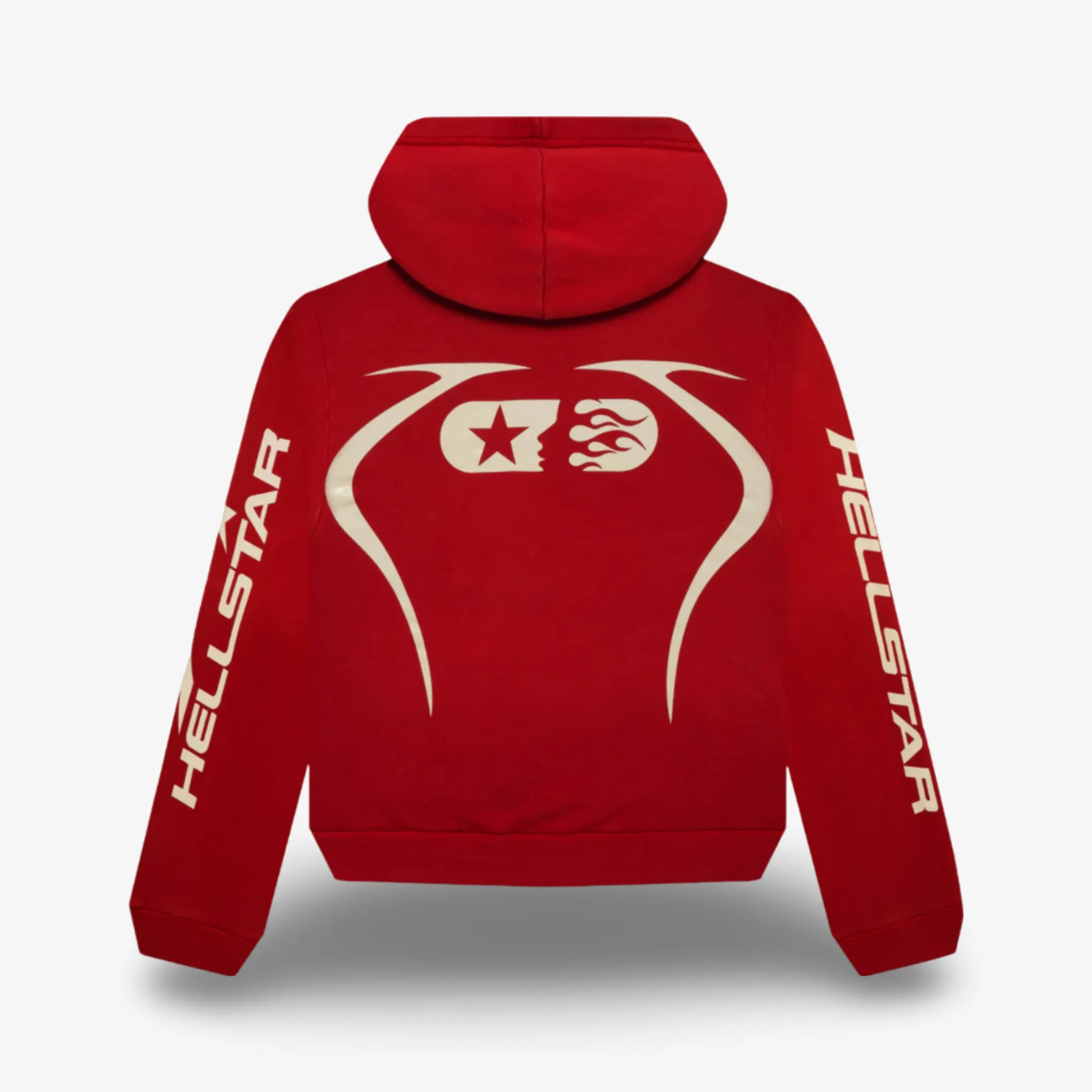 Hellstar Sports Pullover Hoodie Red SS24