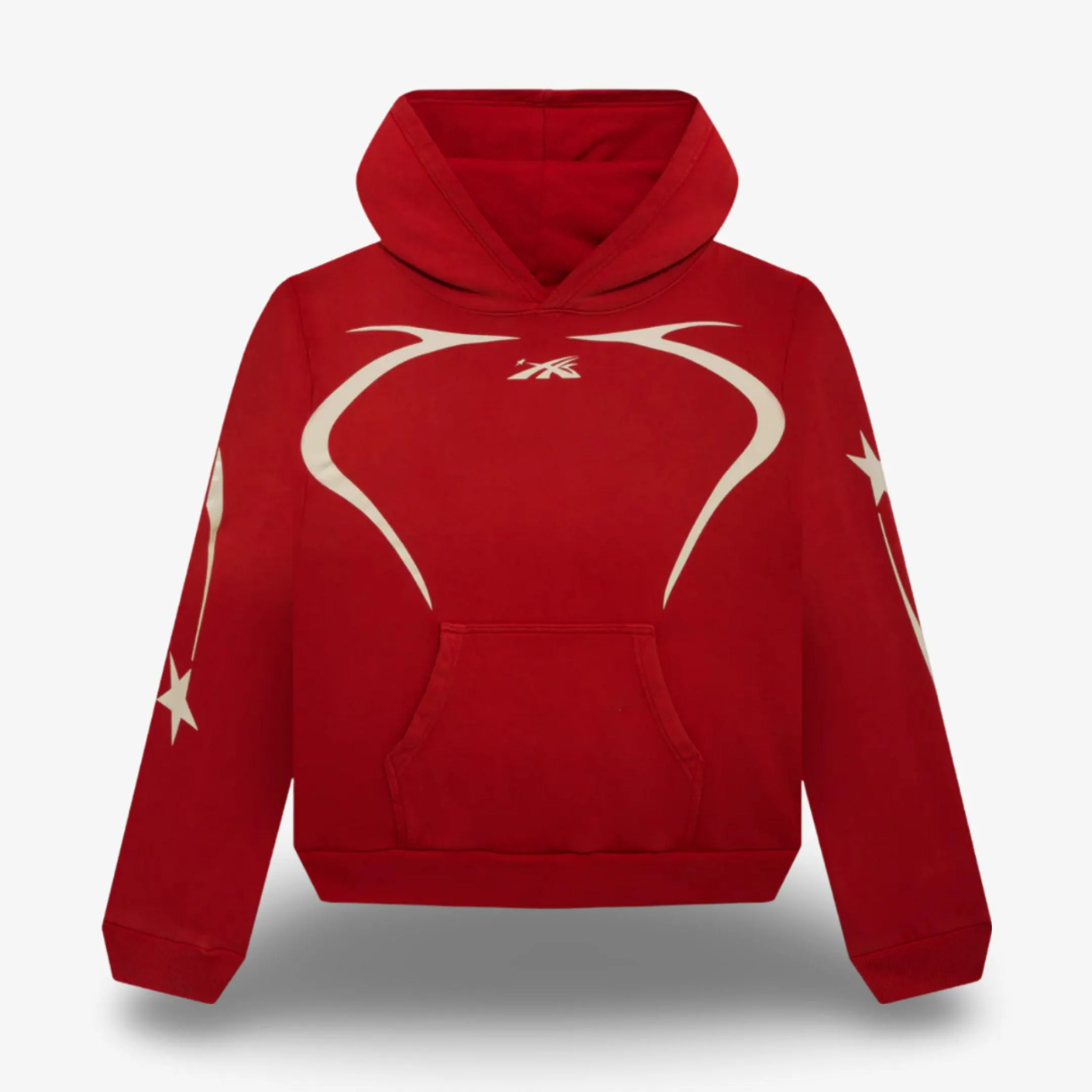 Hellstar Sports Pullover Hoodie Red SS24